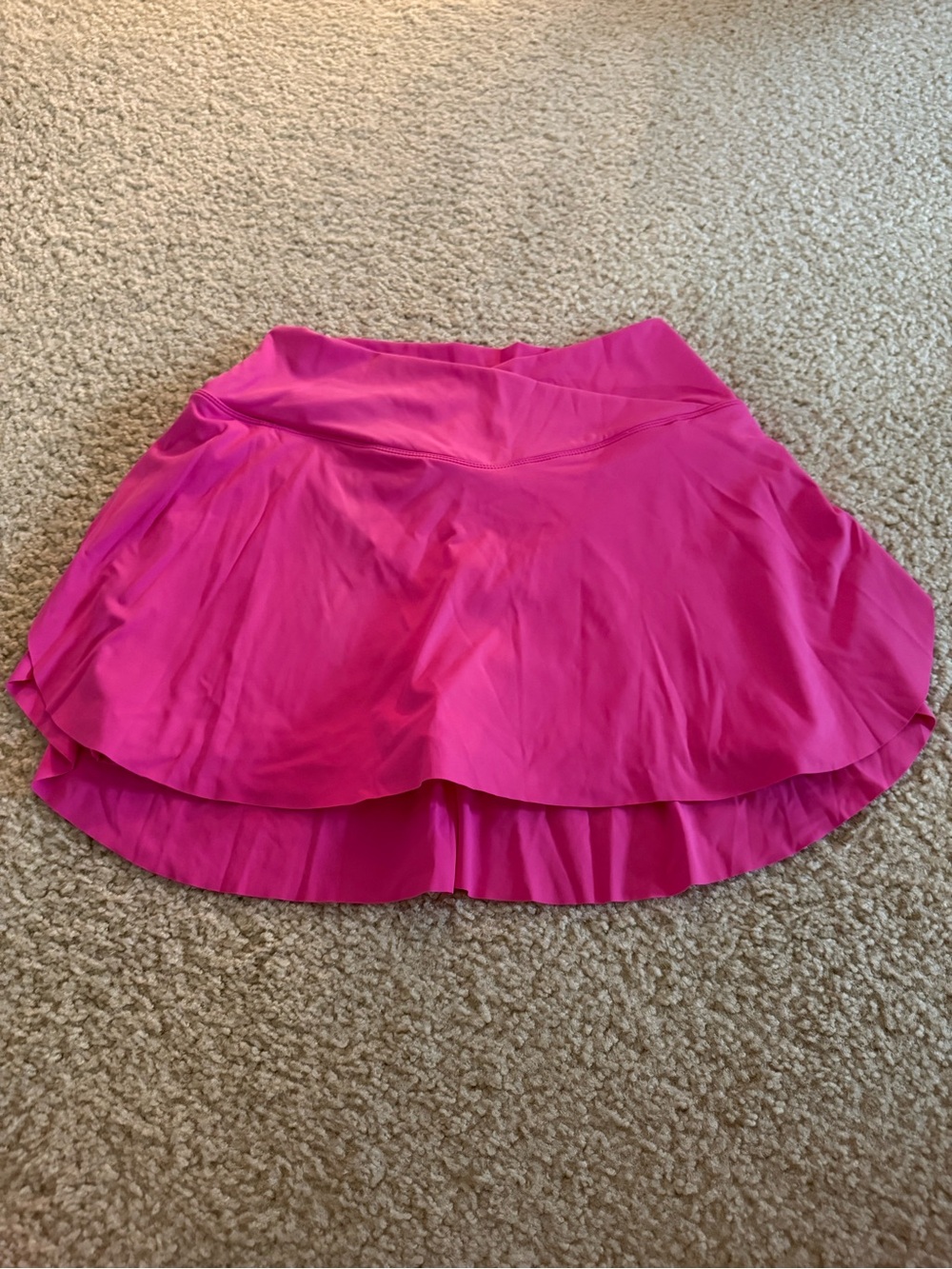 Bright Pink Athletic Skirt